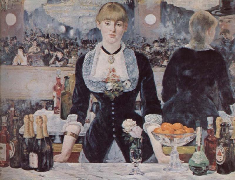 Edouard Manet A bar at the folies-bergere Sweden oil painting art
